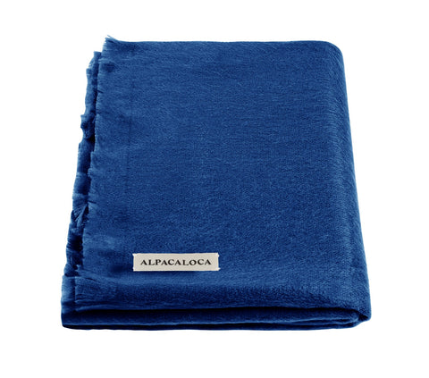 Alpaca Loca | Scarf Cobalt Blue