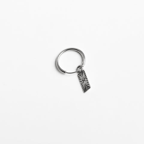 Yelli Jewels | Single pendant Hoop earring