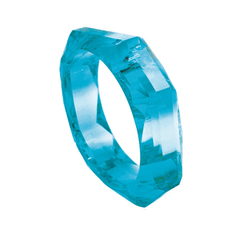 Michael Nash Jewelry | Susanna Blue Faceted Acrylic Bangle