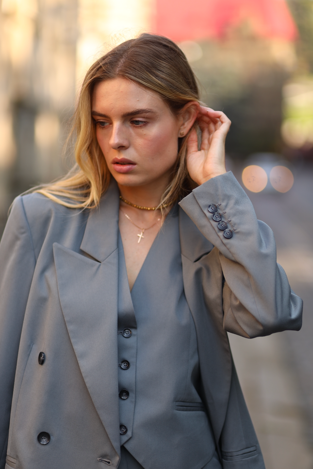 BÚDZIKO | CHICAGO GREY BLAZER