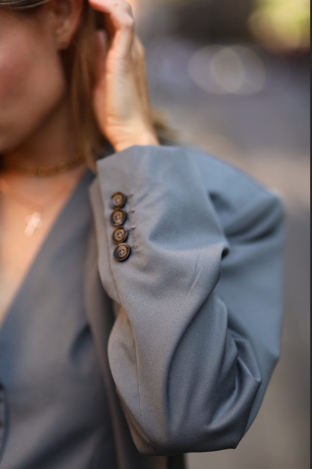 BÚDZIKO | CHICAGO GREY BLAZER