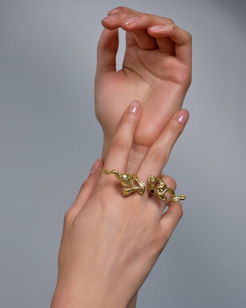 ivy gold ring