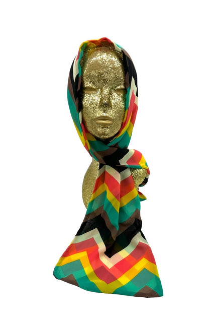 Julia Clancey I  Headscarf Print