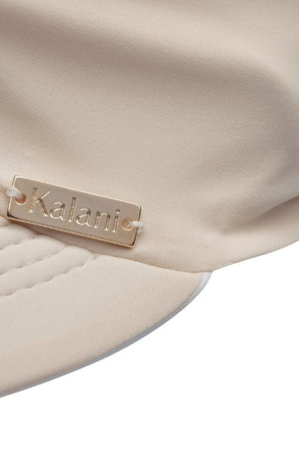 Kalani sunwear I Capri Reversible UV Visor White/Nude