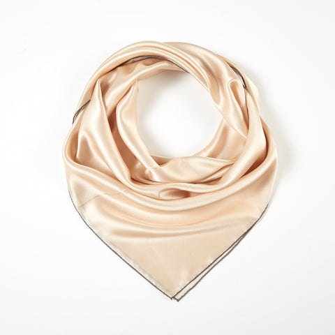 Soft Strokes Silk | Sand Beach Square Shawl