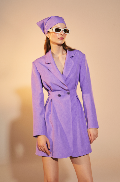 Nazli Ceren | Valerie Blazer Mini Dress