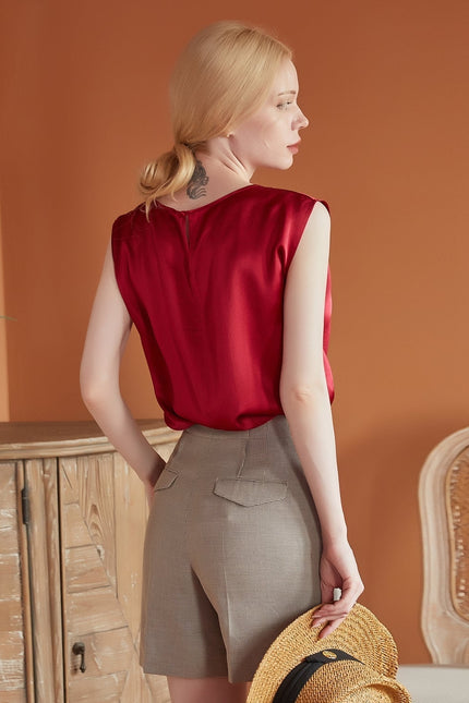 Soft Strokes Silk | Bluzka bez rękawów Denna