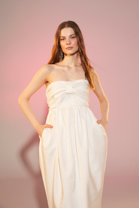 Nazli Ceren | Jeanne Balloon Midi Dress