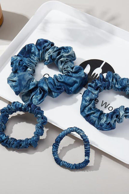 Soft Strokes Silk | Plant Tie Dye Hair Band