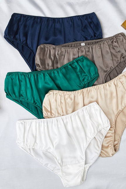 Soft Strokes Silk | Beige Float Bikini Panties