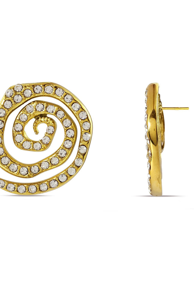 Arvino | Golden Orbit Studs