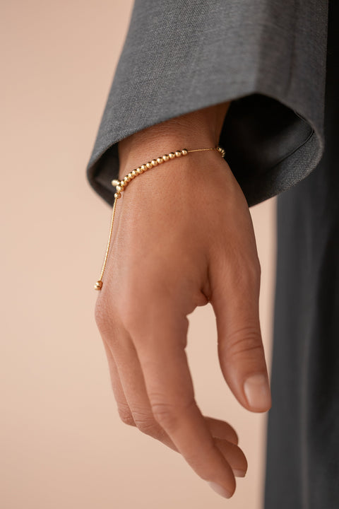 Pas de Marque | Gold-filled bracelet Le Serpent