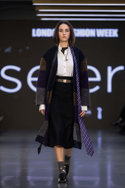 Wool Midi Skirt
