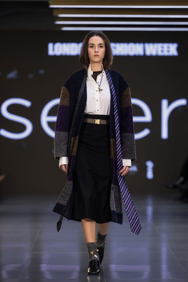 Selera | Wool Midi Skirt