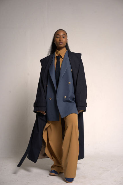 Cotton Waterproof Trench Coat
