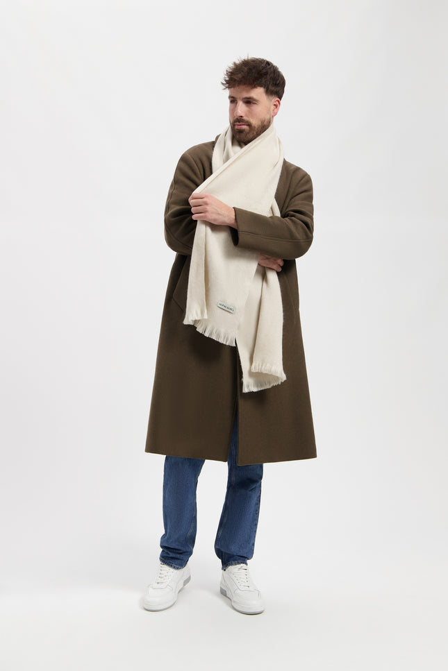 Alpaca Loca | Slim Scarf Beige