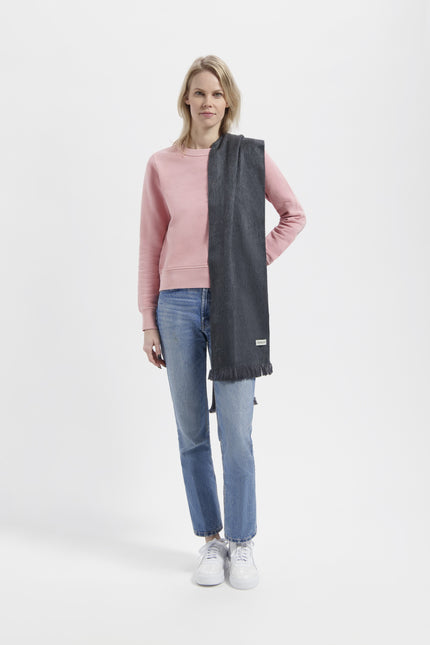 Alpaca Loca | Slim Scarf Dark Grey