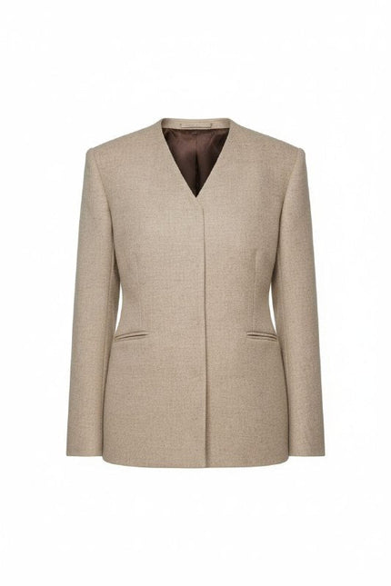 Fitted Wool Blazer