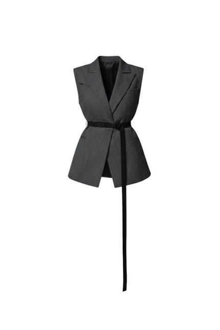 Long Wool Gilet