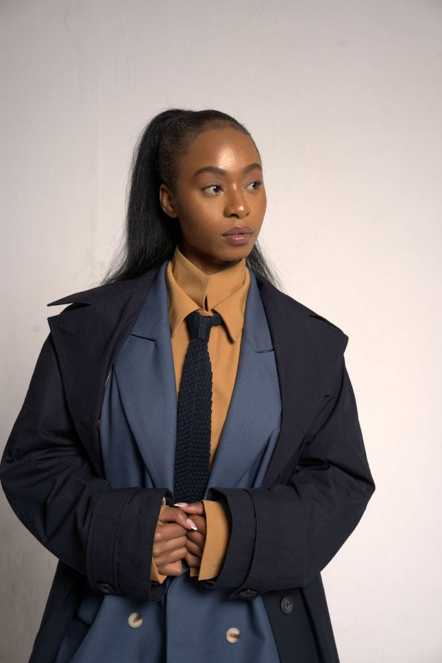 Selera | Cotton Waterproof Trench Coat