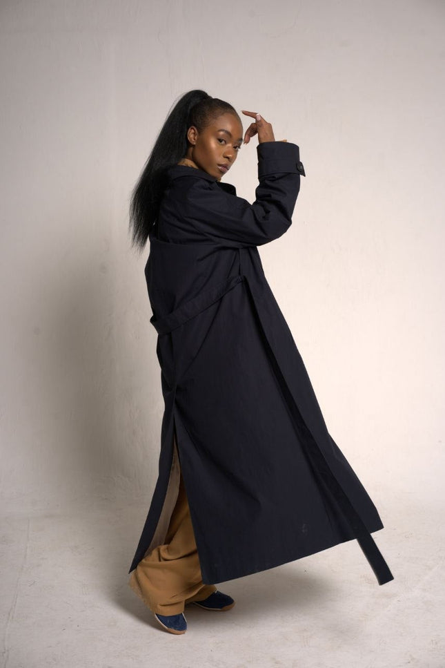 Selera | Cotton Waterproof Trench Coat