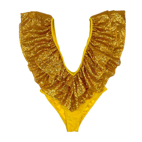 Julia Clancey I Victory Yellow w cekiny