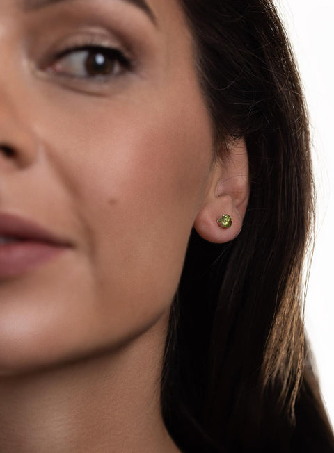 Pas de Marque | Rose quartz single single earring Clou