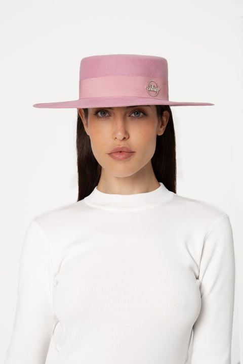 GIODORO | Gidoa Felt Canotier Hat