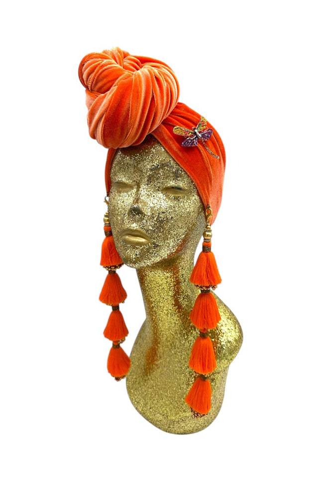 Julia Clancey I Jaffa Dragonfly Dorado Turban