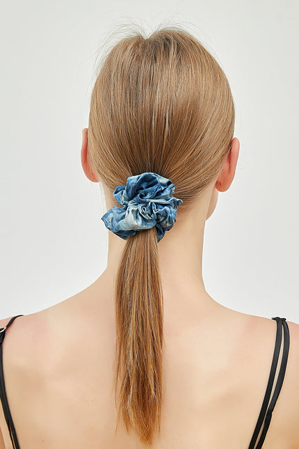 Soft Strokes Silk | Plant Tie Dye Hair Band
