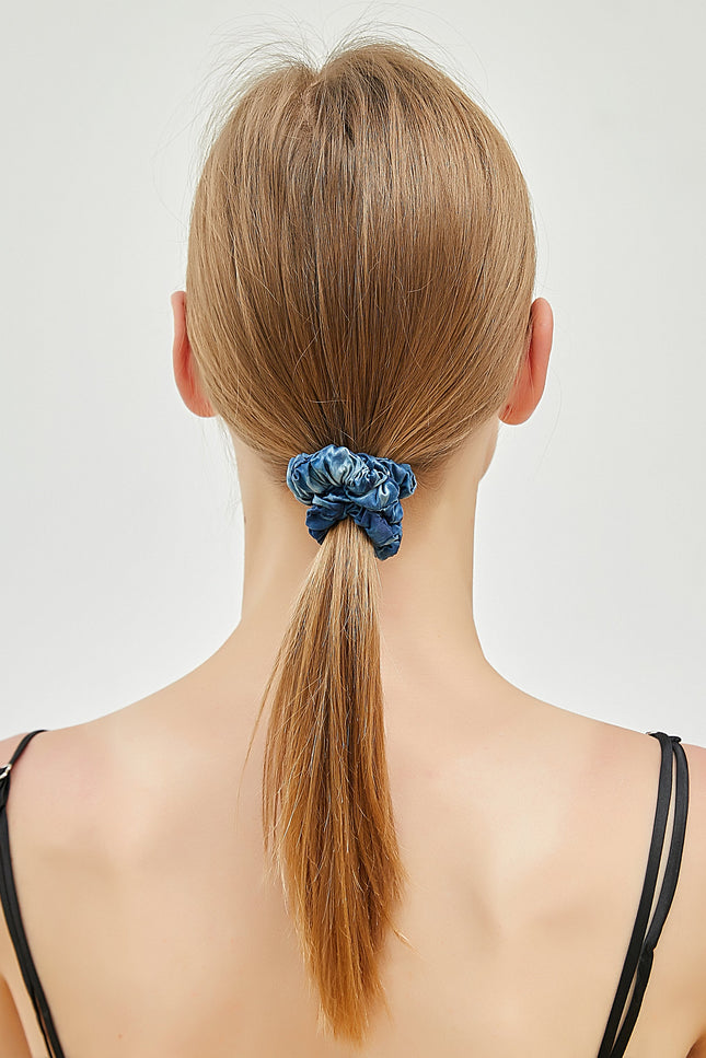 Soft Strokes Silk | Plant Tie Dye Hair Band