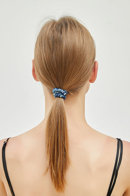 Soft Strokes Silk | Plant Tie Dye Hair Band