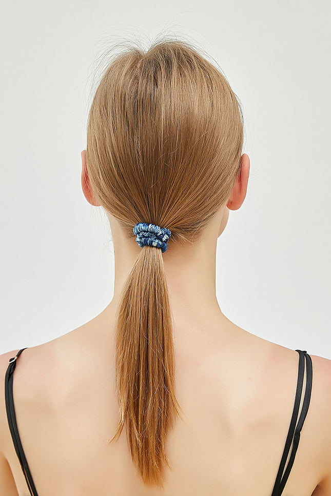Soft Strokes Silk | Plant Tie Dye Hair Band