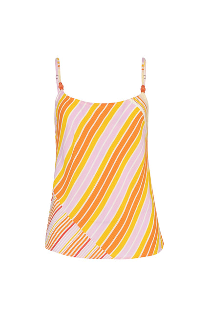 State Of Georgia I THE PAMELA CAMI - SOLEIL STRIPE