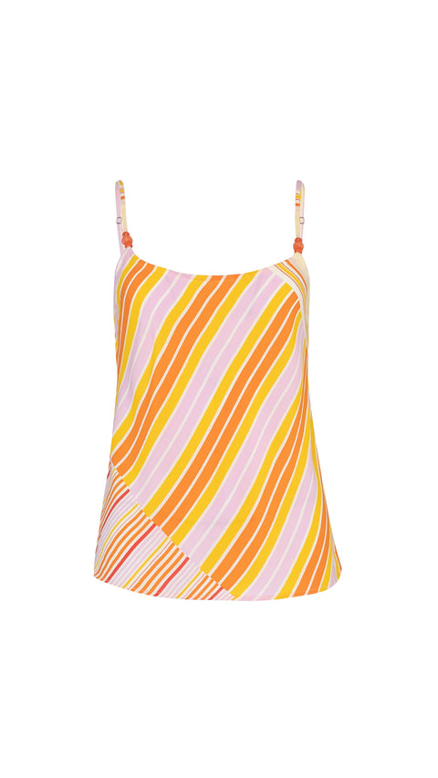 State Of Georgia I THE PAMELA CAMI - SOLEIL STRIPE
