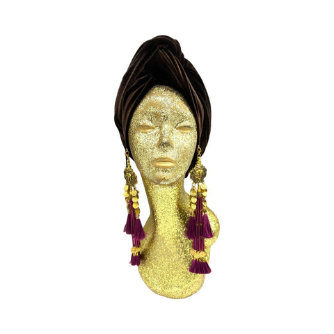 Julia Clancey I Velour Dream Turban