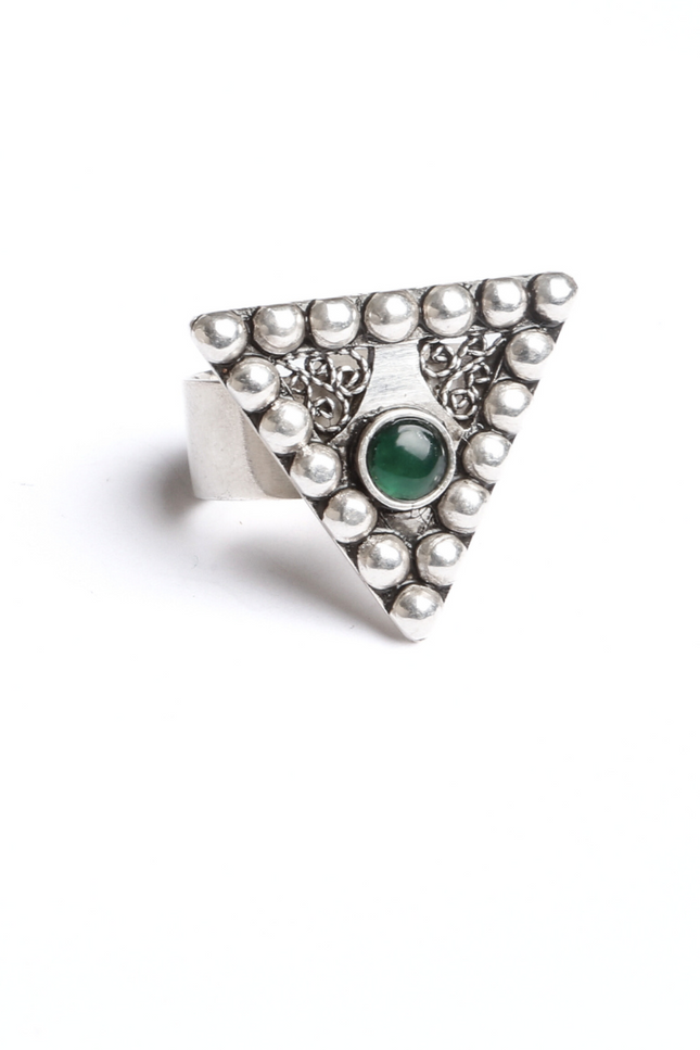 Yelli Jewels | Jade Fibula Ring