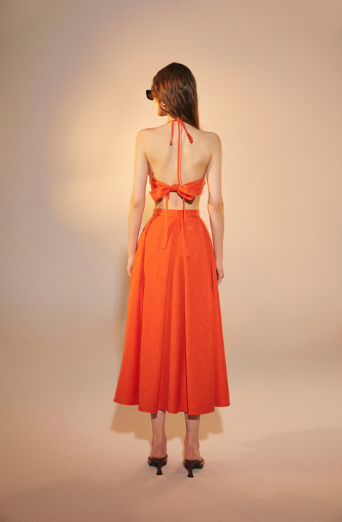 Nazli Ceren | Top June pomarańczowy