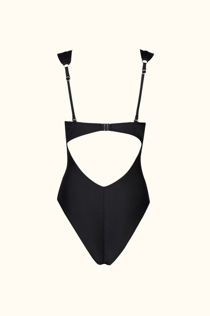 Say no more I Magnolia Black Push Up One Piece