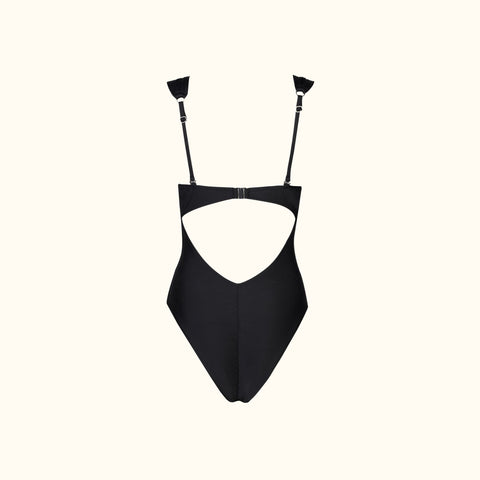 Say no more I Magnolia Black Push Up One Piece