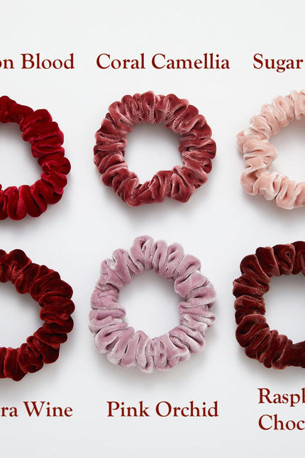 Soft Strokes Silk | Velvet Handmade Mini Lipstick Hair Band