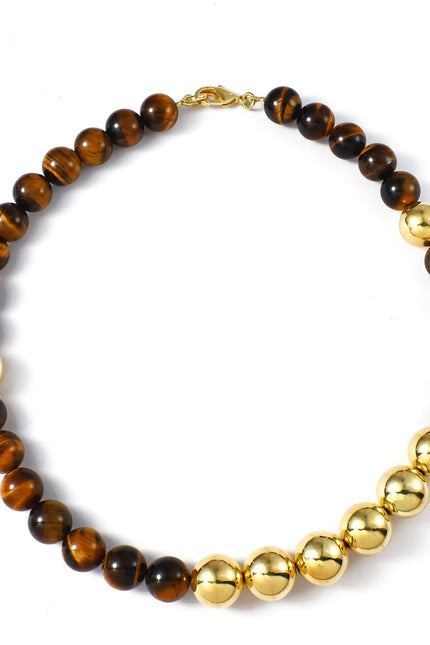 Arvino | Tiger’s Eye Balance Necklace
