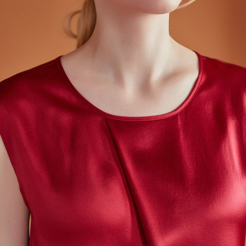 Soft Strokes Silk | Bluzka bez rękawów Denna