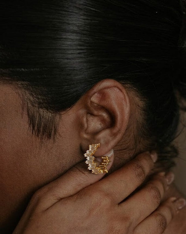 Arvino | Crystal Vogue Hoops