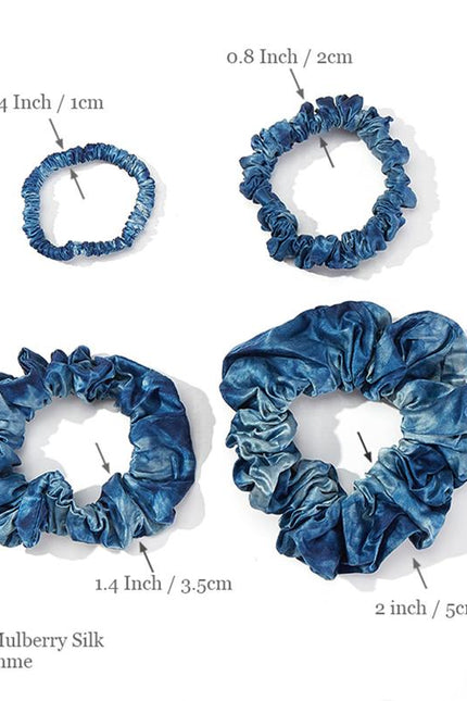 Soft Strokes Silk | Plant Tie Dye Hair Band