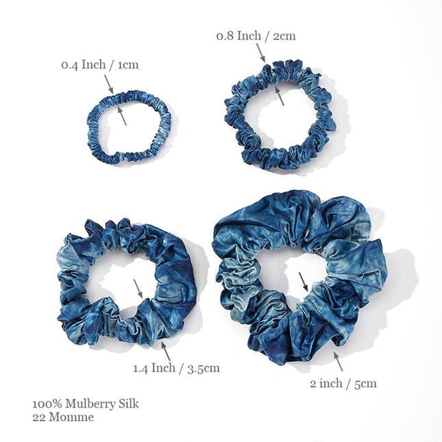 Soft Strokes Silk | Plant Tie Dye Hair Band