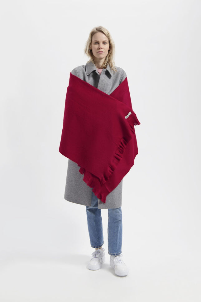 Alpaca Loca | Scarf Ruby Red