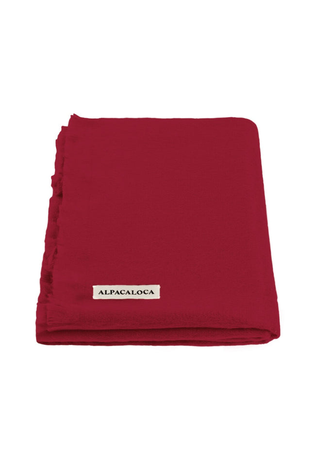 Alpaca Loca | Scarf Ruby Red