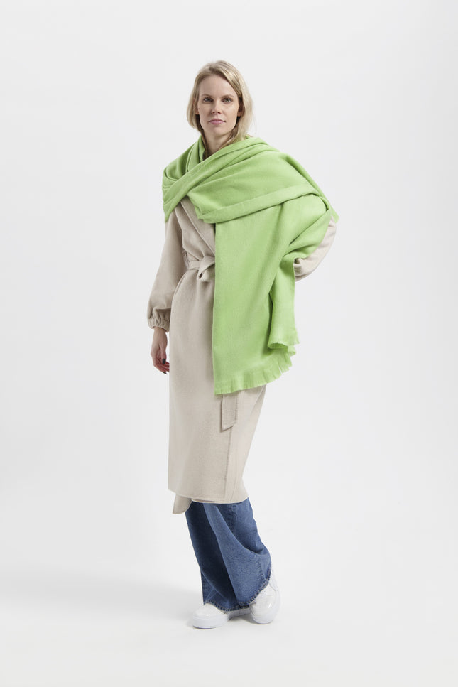 Alpaca Loca | Scarf Limestone Green