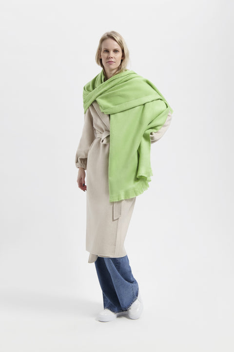 Alpaca Loca | Szalik Limestone Green